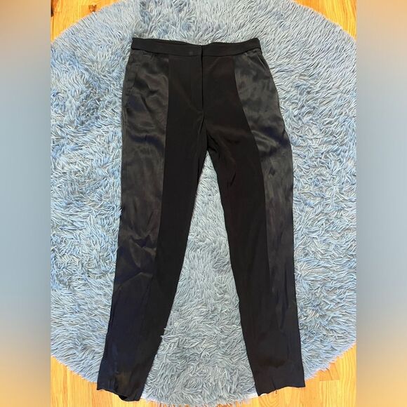 Sandro Paris Mixed Media Dress Pants Size 4 - Picture 1 of 5